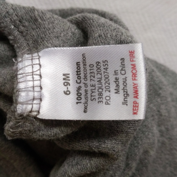 little treasure baby bear short sleeve bodysuit diaper shirt 9 months baby - Picture 2 of 6